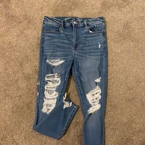 Cute distressed jeans